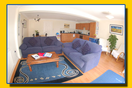 Accommodation Tenby - The Living Room